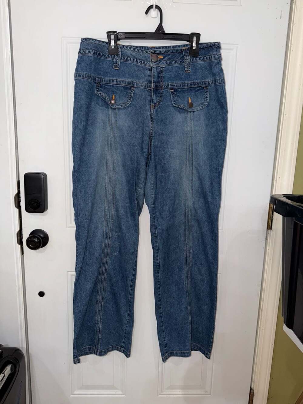Vezucci Stretch wide leg Jeans